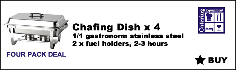 Chafing Dishes 4 Pack