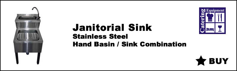 Janitorial Stainless Steel Sink